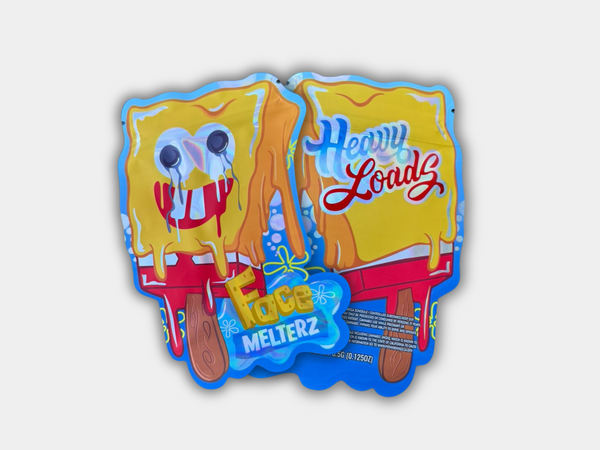 Face Melterz 3.5G Mylar Bag | Heavy Loadz Edition