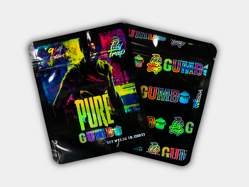 Pure Gumbo Mylar Bag 3.5 Grams