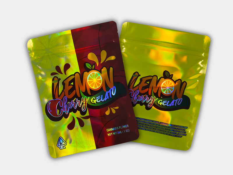 Lemon Cherry Gelato Mylar Bag 1 Ounce