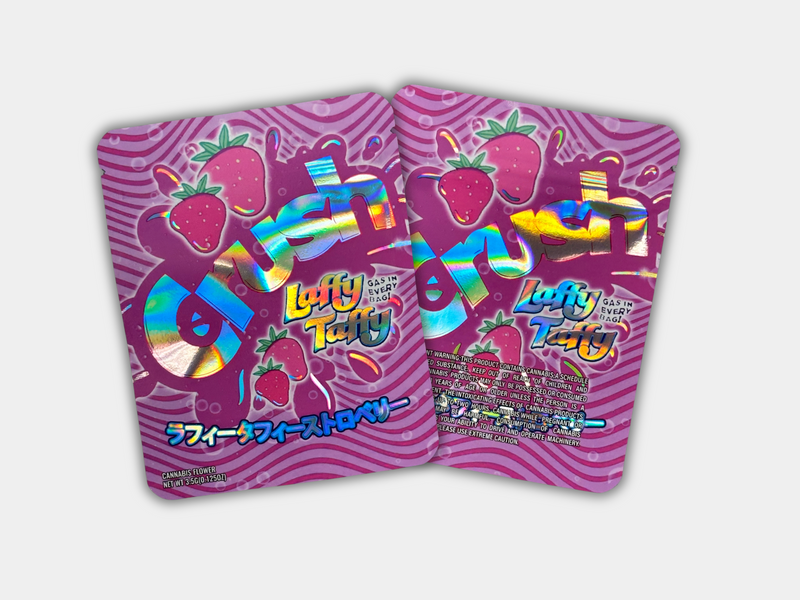 Crush Laffy Taffy Mylar Bag 3.5 Grams