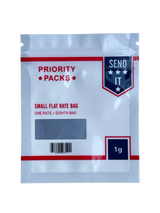 Priority Packs 1G Mylar Bag – Small Flat Rate Edition