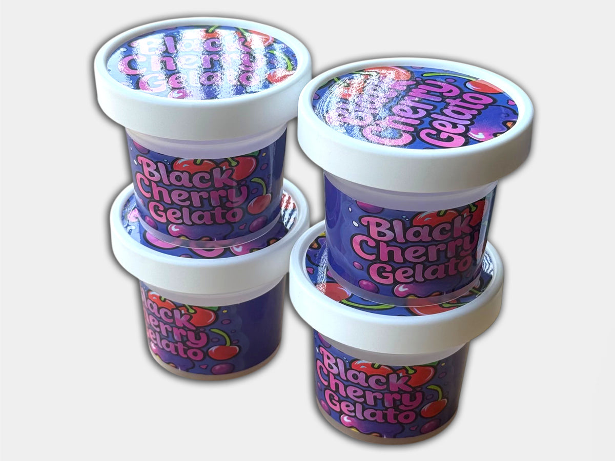 Black Cherry Gelato 4 Jar Set with Box (3.5g Yogurt Jar Set