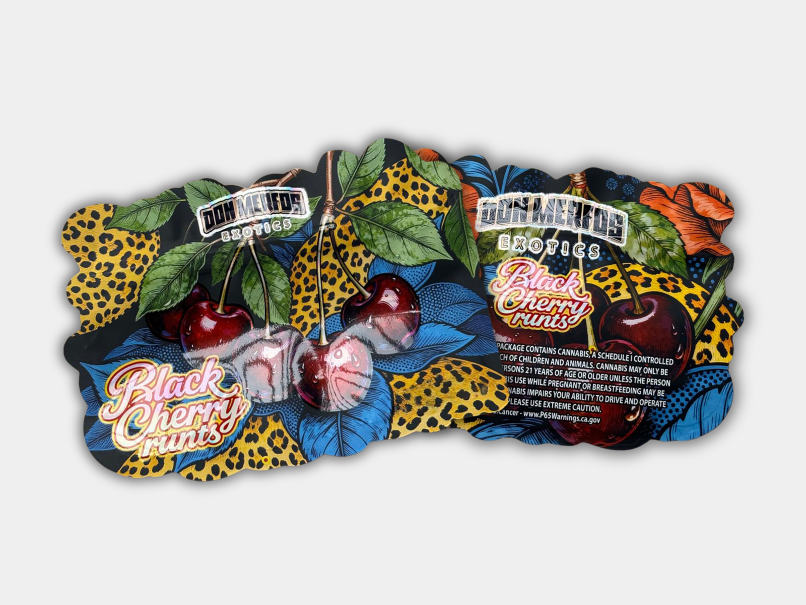 Black Cherry Runts Mylar Bag (3.5g) – Gorilla Boyz Inc