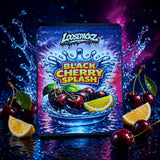 Black Cherry Splash 3.5G Mylar Bag (Label & Authenticity Stickers Included)