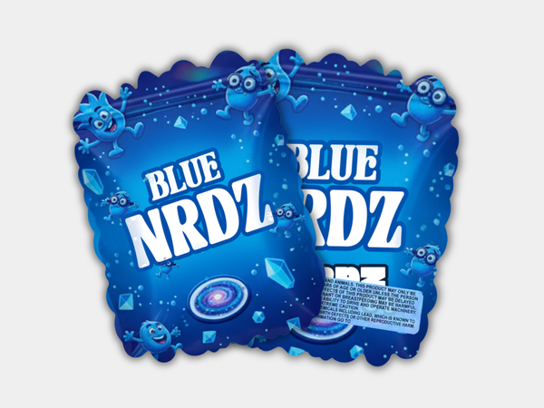 Blue Nrdz 28G (1oz) Mylar Bag