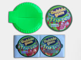 New 3.5g Trap Tape Bubble Gum Container with bag and Separate Sticker Seal