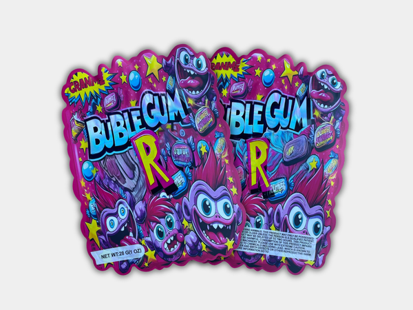 Bubble Gum R 28G 1oz Mylar Bag