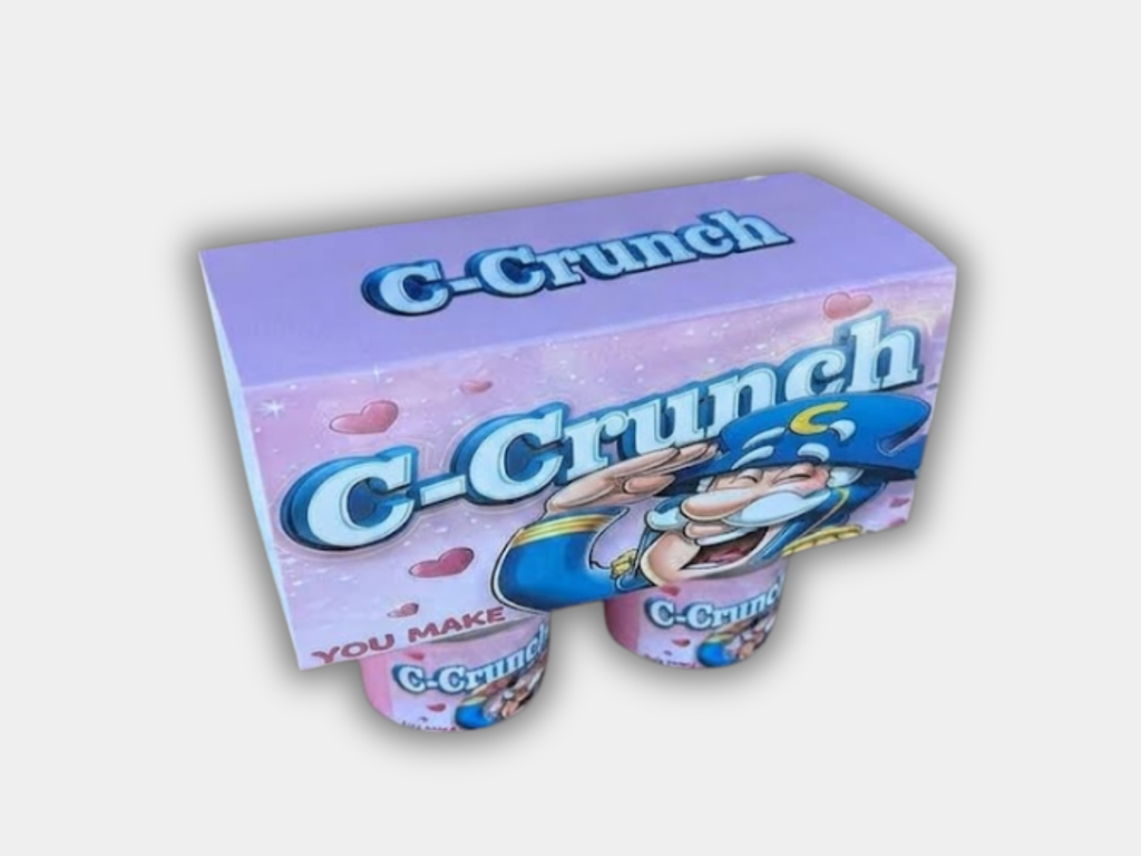 C-Crunch 4 Jar Set with Box (3.5g Yogurt Jar Set)| Gorilla Boyz