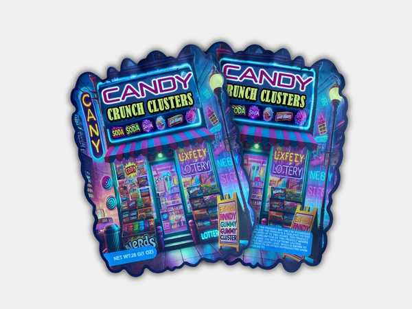 Candy Crunch Clusters 28G (1oz) Mylar Bag