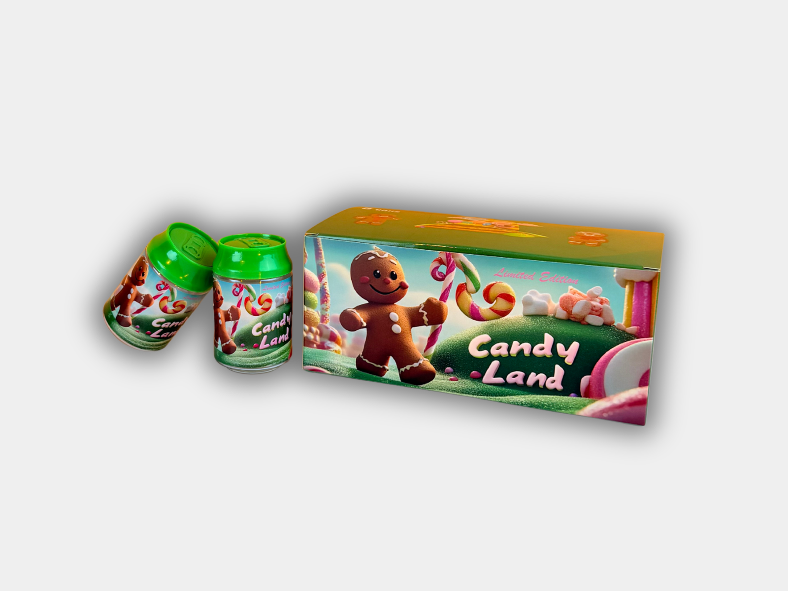 バチャシン 缶バ 大量 71個 Candy Land Soda Cans Master Box (8 Cans) | Collectible Packaging