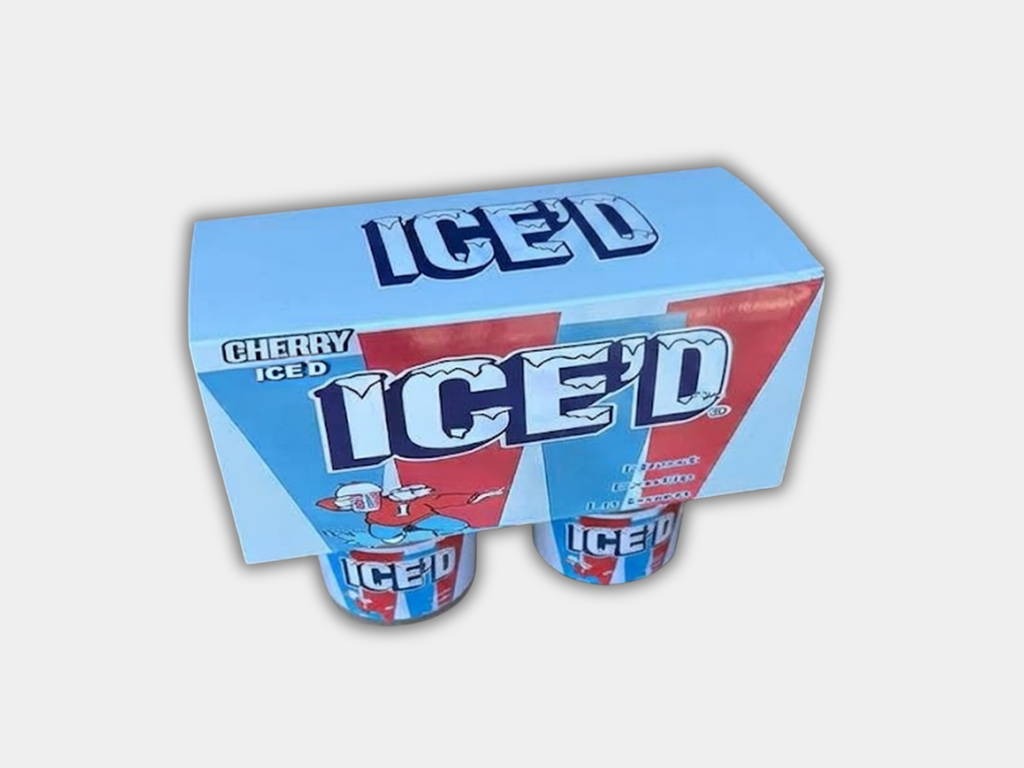 Cherry Iced 4 Jar Set with Box (3.5g Yogurt Jar Set)| Gorilla Boyz