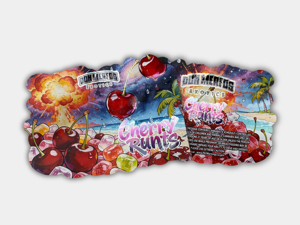 9*ル様 ら*ラ様 9*ル様 S.T.A.R.S. Mod. Barry Bur Cherry Runts Mylar Bag (3.5g) – Gorilla Boyz Inc