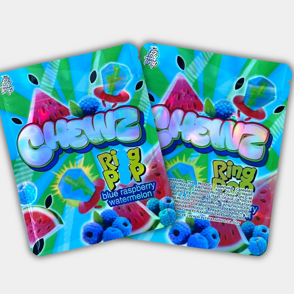 Chewz Ring Pop Mylar Bag 3.5G | Smell Proof – Gorilla Boyz Inc