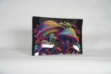 Magic Shrooms | Shatter Resistant Glass Rolling Tray 8.6" x 5.9"