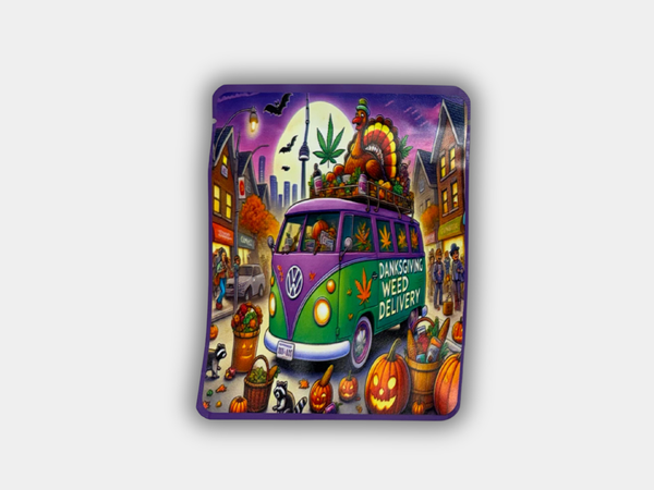 Danksgiving Weed Delivery 3.5G Mylar Bag