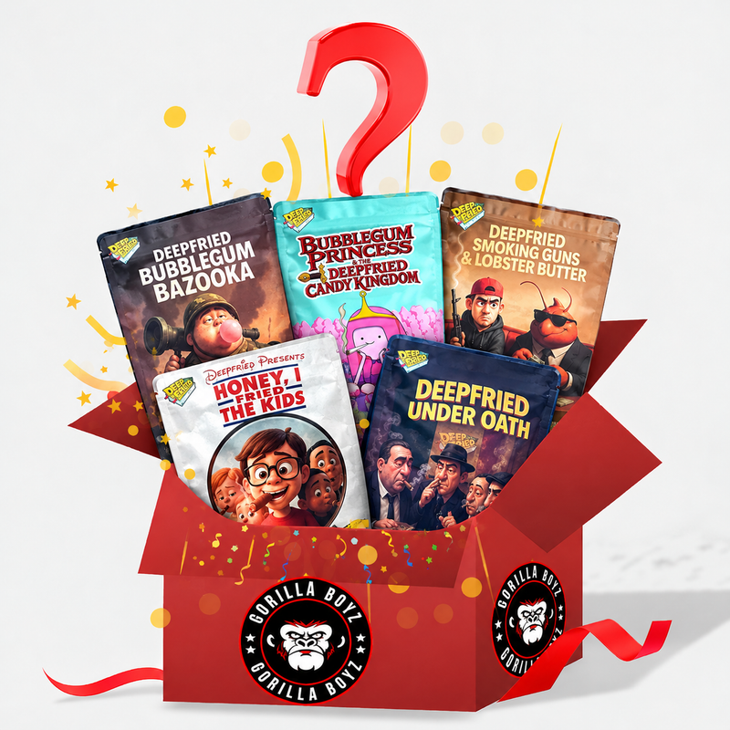 Sprinklez Mystery Box | Assorted Mylar Bag Set – Gorilla Boyz Inc