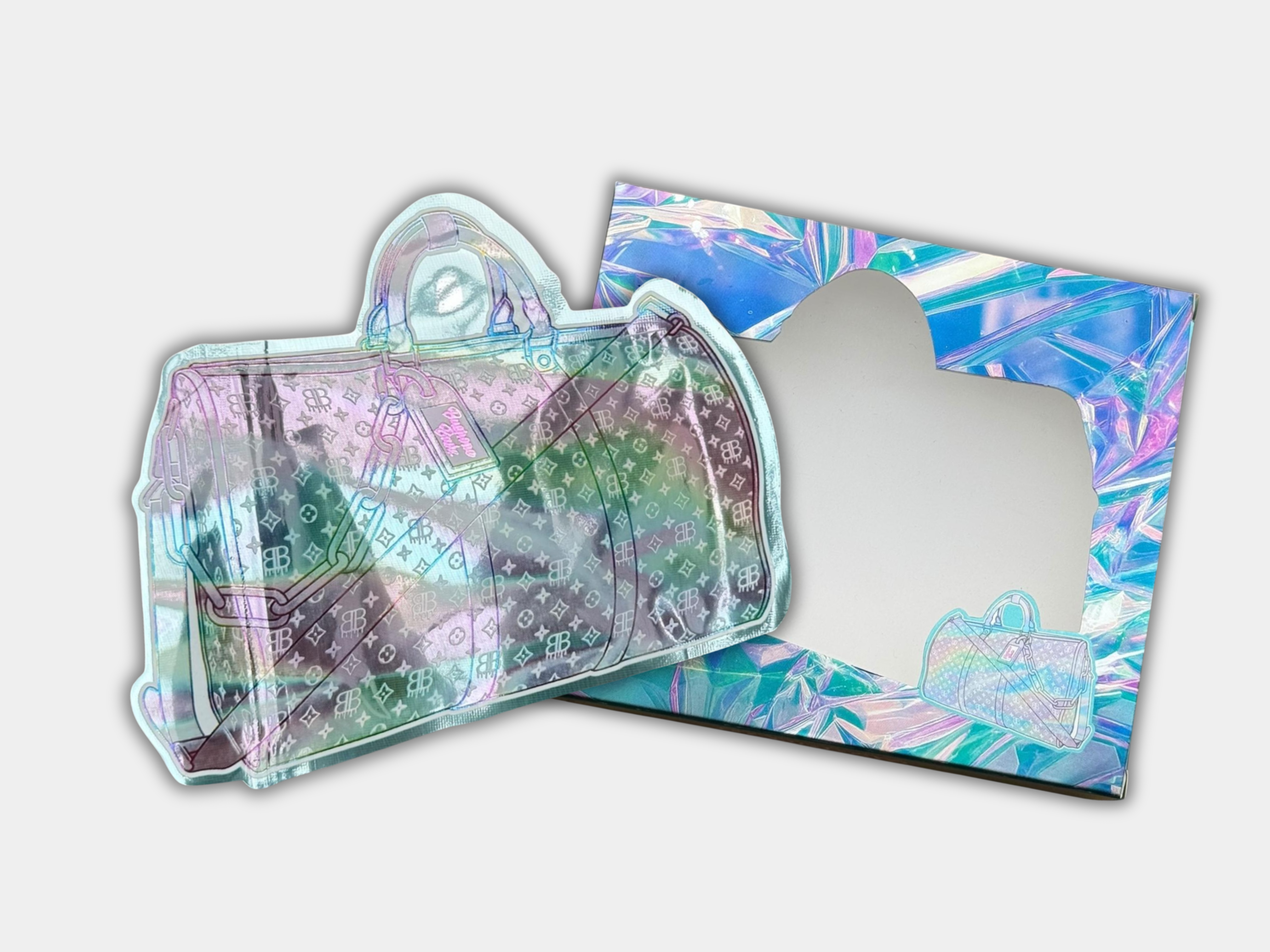 Designer Duffle Mylar Bag + Matching Box (3.5G) | Gorilla Boyz ...