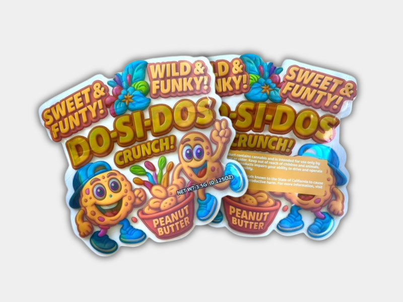 Do-Si-Dos Crunch 3.5G Mylar Bag (Peanut Butter Edition)