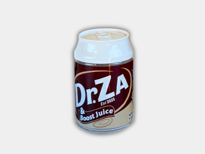 Dr. ZA & Boost Juice Soda Cans – Master Box (8 Cans)