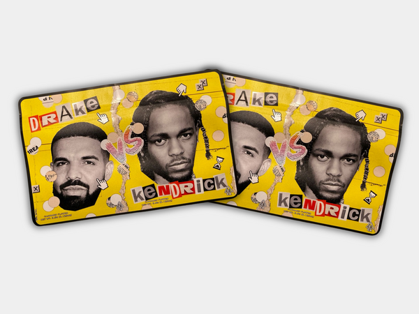 Drake vs Kendrick 7G Mylar Bag