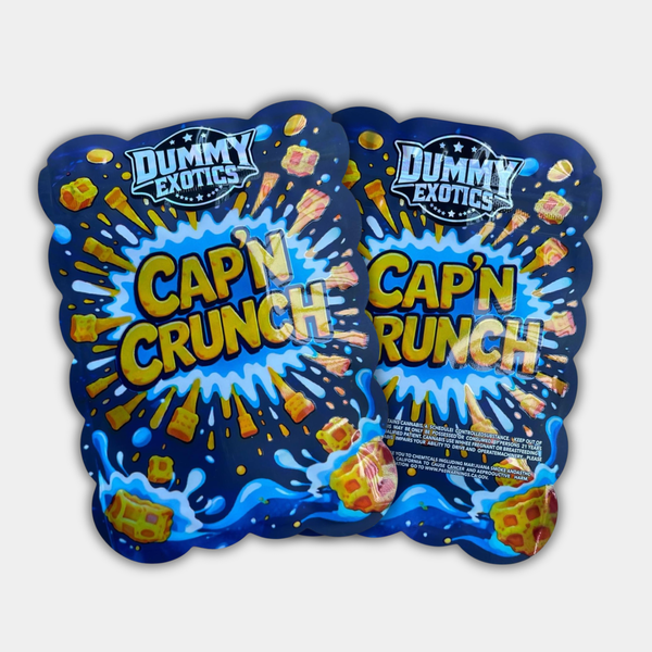 Dummy Exotics Cap'N Crunch Mylar Bag (3.5G) | Smell Proof