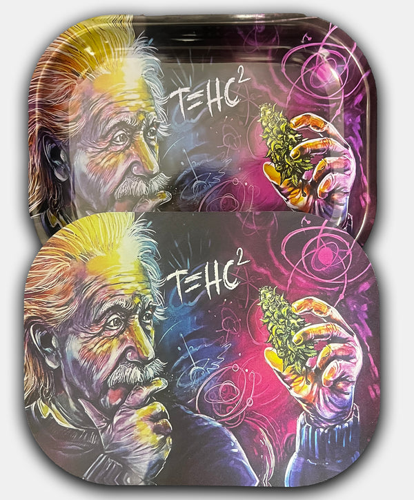 T=HC2 (Einstein) rolling tray with magnetic lid