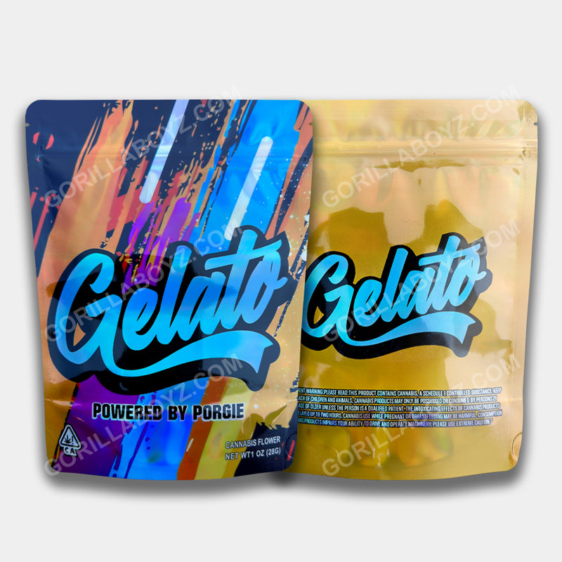 Gelato 1 ounce mylar bags