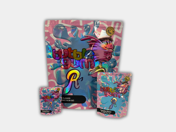 Gorilla Boyz Bubble Gum  Combo Pack – 32 (3.5g), 16 (1oz), 1 (1lb)