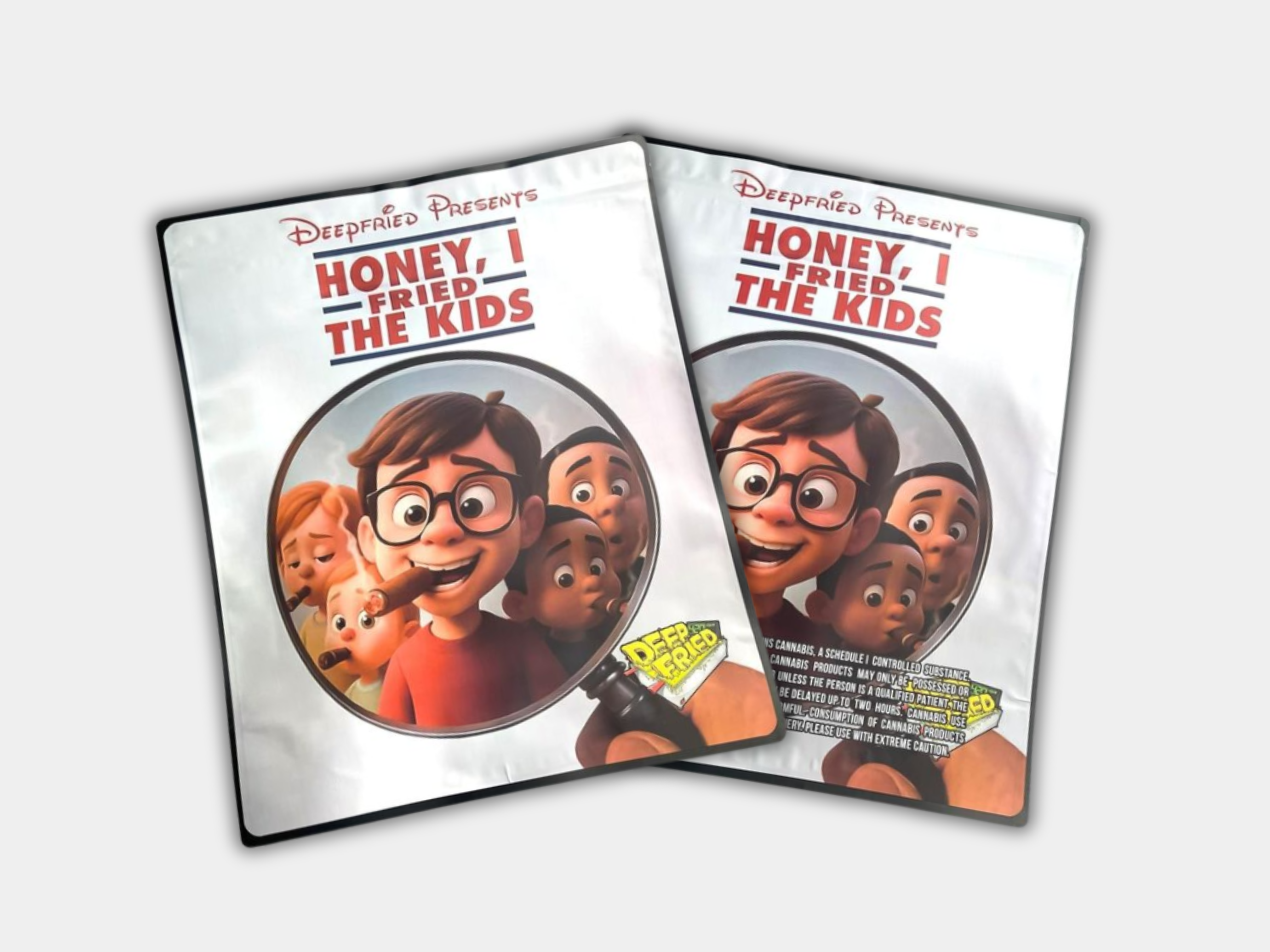 Honey I Fried The Kids 16oz Mylar Bag | Gorilla Boyz – Gorilla Boyz Inc