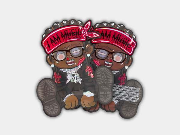 ICFMF I Am Music Mylar Bag 3.5g Mylar Bag