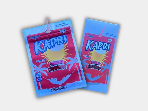 Kapri Wild Cherry 3.5g Mylar Bag with BOX