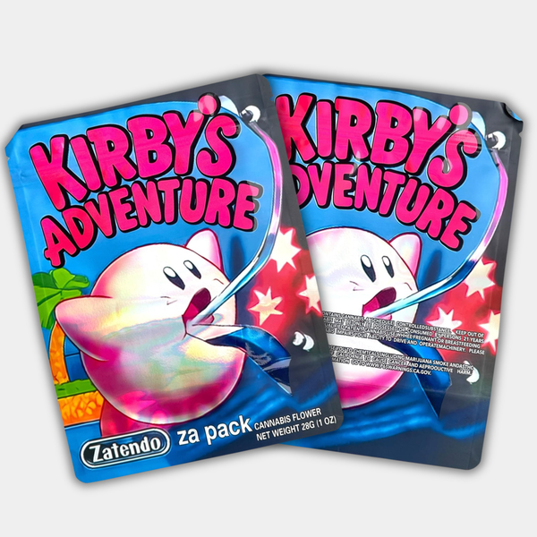 キングドラ ★ 拡張パック第1弾 リングマ スターミー バリヤード カブトプス Kirby's Adventure 1oz Mylar Bag | Smell-Proof Packaging – Gorilla