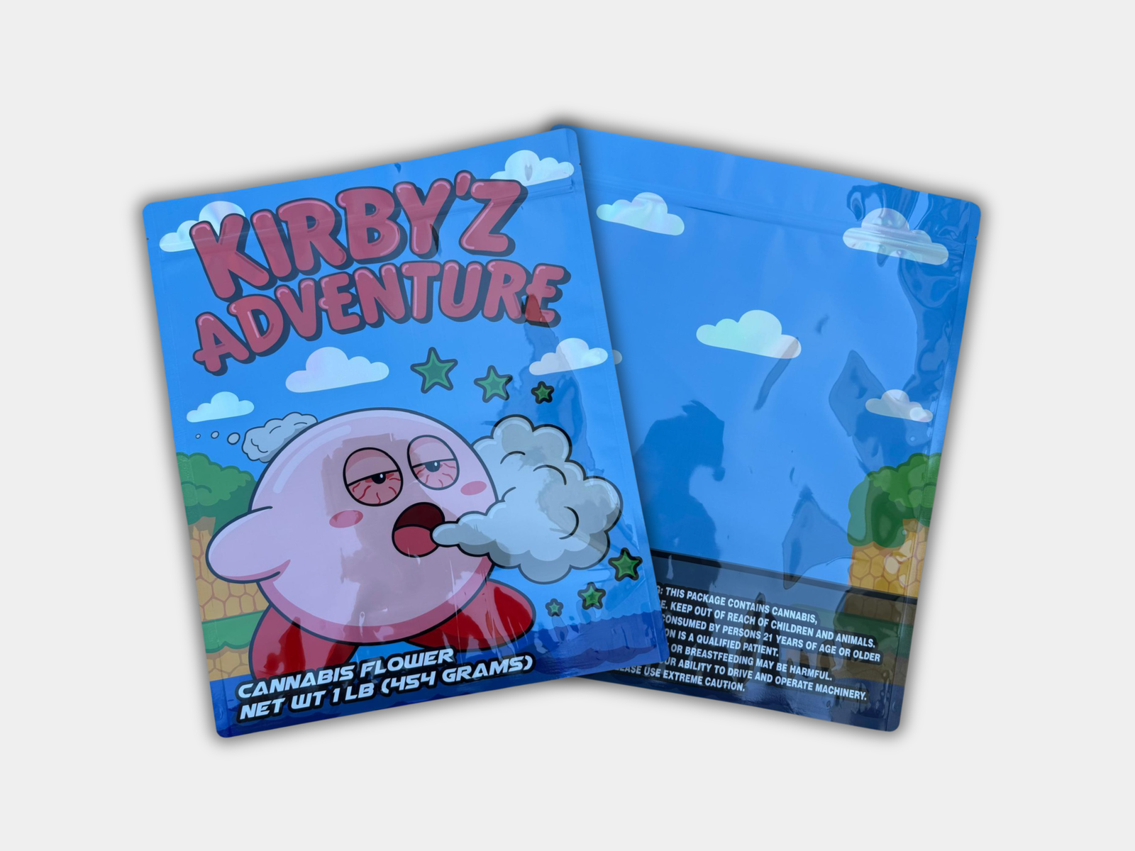 Kirby'z Adventute 16 oz (1 lb) Mylar Bag | Smell-Proof Packaging