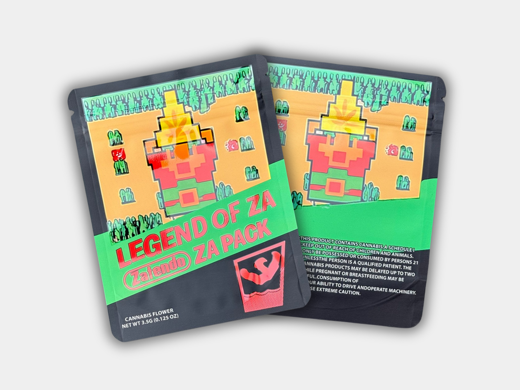 Legend of Za (Zalendo) 3.5G Mylar Bag | Smell-Proof & Resealable