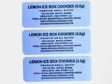 Lemon Ice Box Cookies Sprinklez Mylar Bag 3.5 Grams (Label & Authenticity Stickers Included)