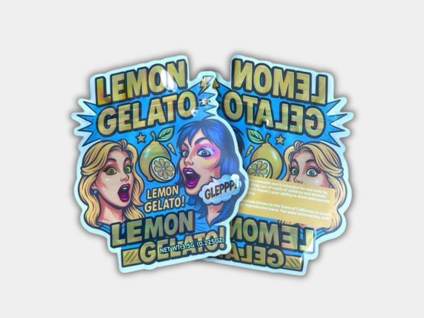 Lemon Gelato 3.5G Mylar Bag