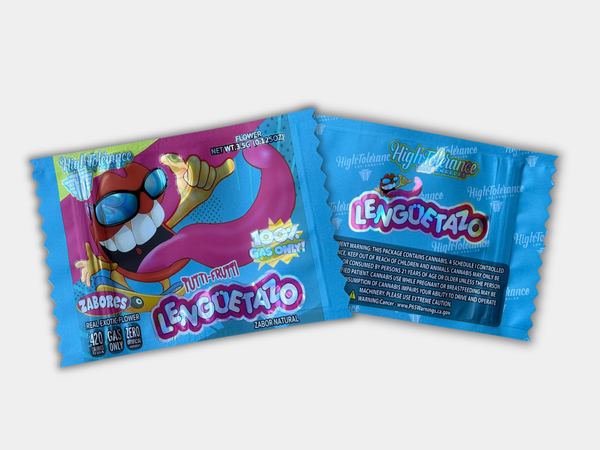 小物 WILDSWANS TONGUE/GL/BLXESD/BK Lenguetazo 3.5g Mylar Bag | Smell Proof Packaging – Gorilla Boyz Inc