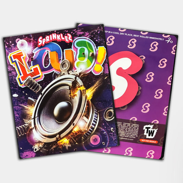 Loud Sprinklez Mylar Bag 3.5 Grams (Label & Authenticity Stickers Included)