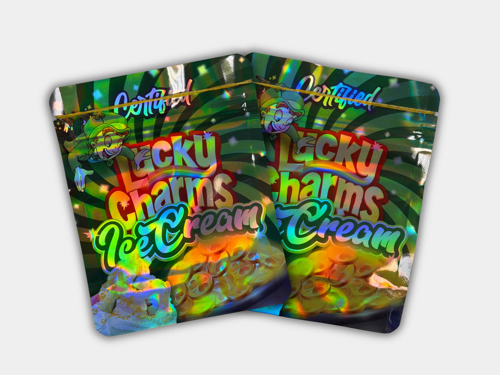 Lucky Charms Ice Cream Mylar Bag 3.5 Grams | Smell Proof – Gorilla