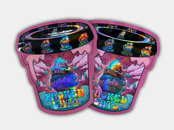 Packed Lato 3.5G Mylar Bag