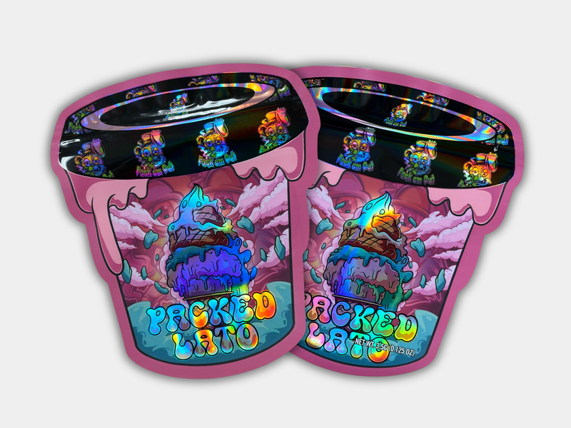 Packed Lato 3.5G Mylar Bag