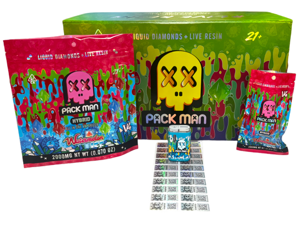 Pack Man Empty Disposable Carts