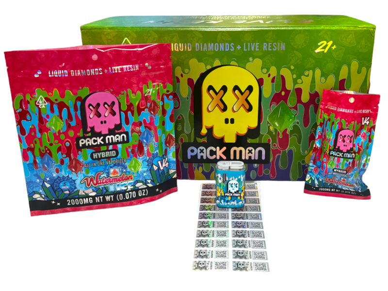 Pack Man Empty Disposable Carts