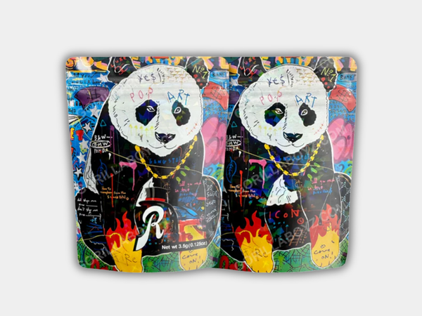 Panda Mylar Bag 3.5 Grams