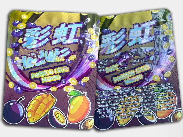 Passion Fruit Mango 3.5G Mylar Bag