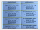 Peanut Butter Jelly Milkshake Sprinklez Mylar Bag 3.5 Grams (Label & Authenticity Stickers Included)