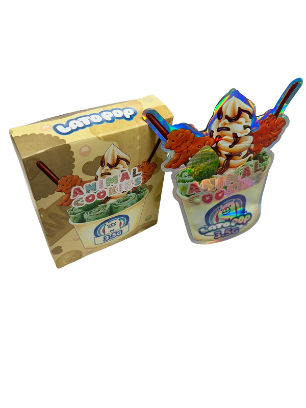 Animal Cookies 3.5g Mylar Bag with BOX