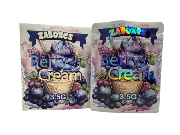 Berry Cream 3.5g Mylar Bag with BOX