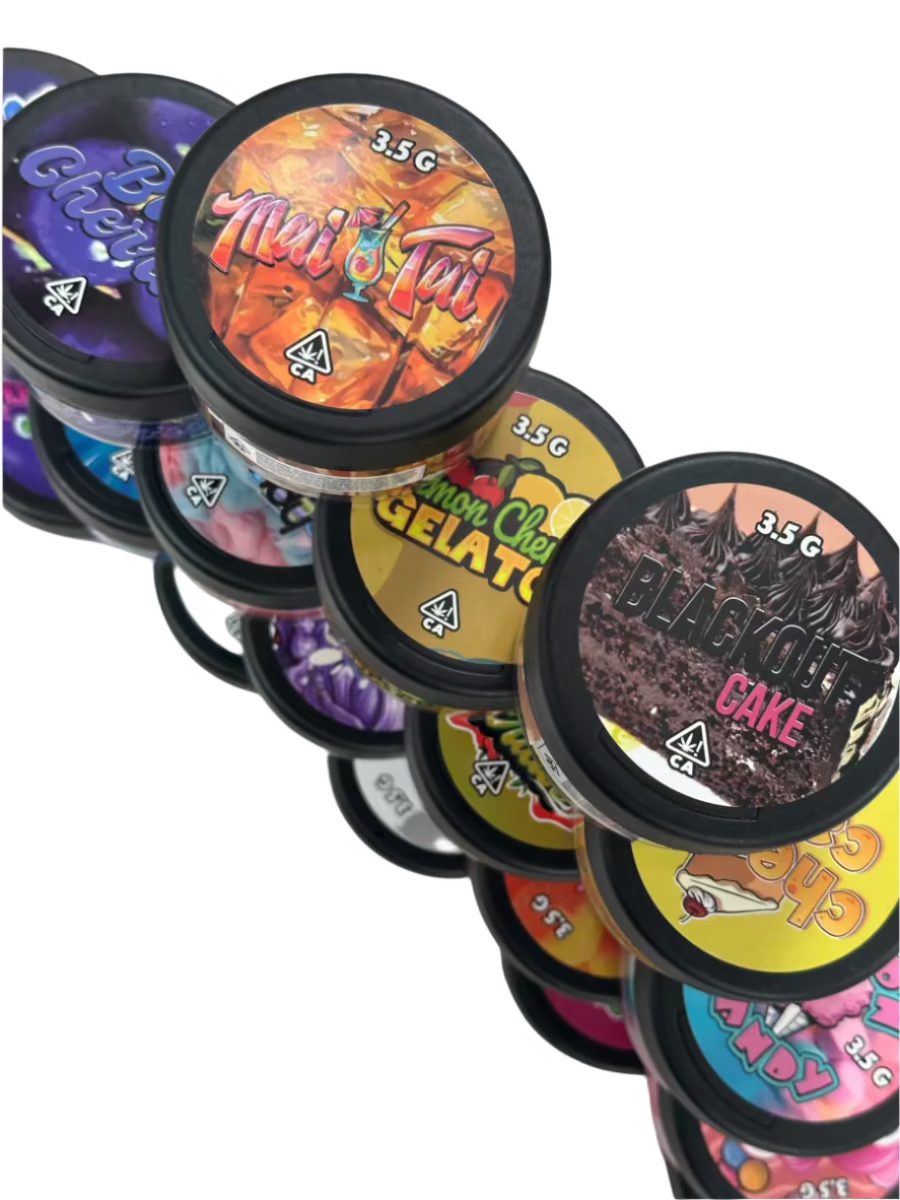 Jars Disposable Vape 3.5g Jars with Stickers (Glass jars included) Jars Disposable Vape 3.5g Jars with Stickers (Glass jars included)