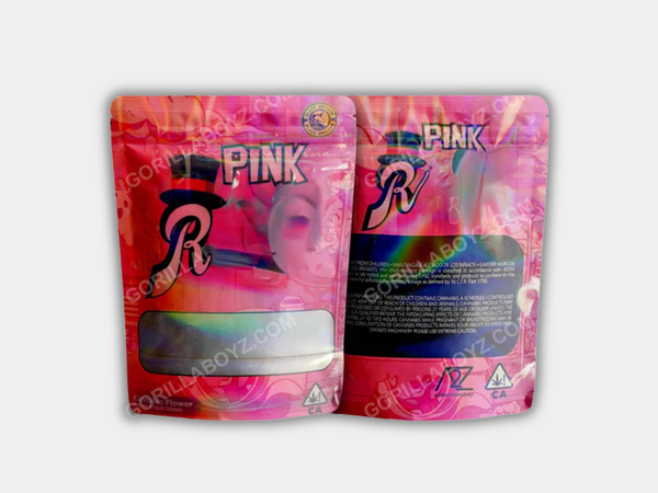 Pink 2023 version Mylar Bag 3.5 Grams